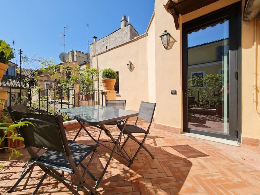 רומא Boutique Penthouse With Terrace, Spanish Steps מראה חיצוני תמונה