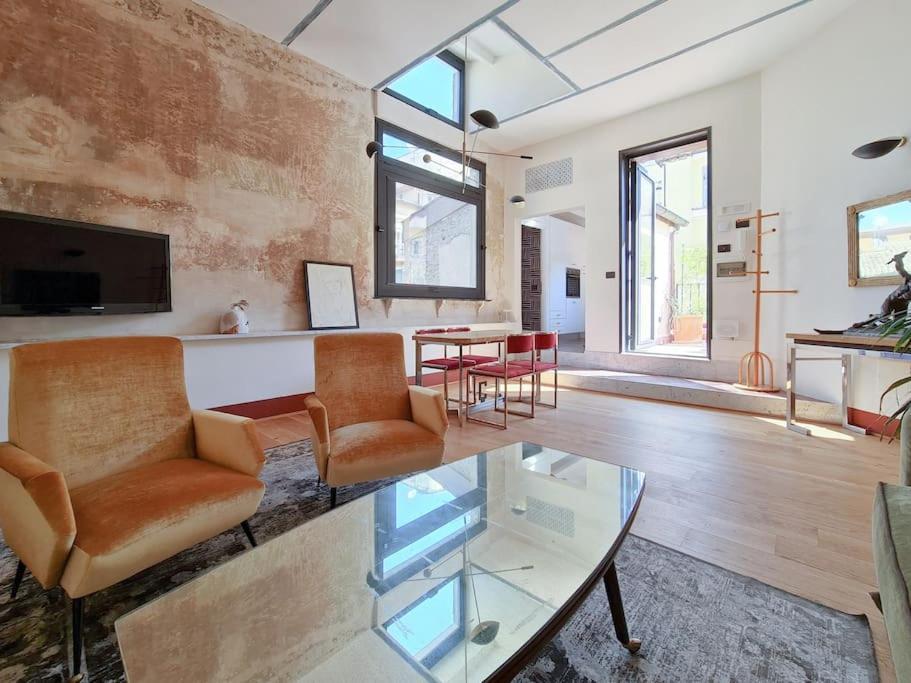 רומא Boutique Penthouse With Terrace, Spanish Steps מראה חיצוני תמונה